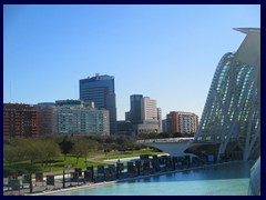 Highrise buildings near City of Arts and Sciences 